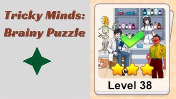 Tricky Minds Brainy Puzzle Level 38 Walkthrough 🧠 | Step-by-Step Solution!