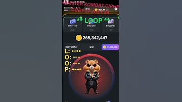 Hamster Kombat Daily Cipher Code 1M Coins 17 July 24 #hamsterkombat #ciphercodes #crypto #morsecode