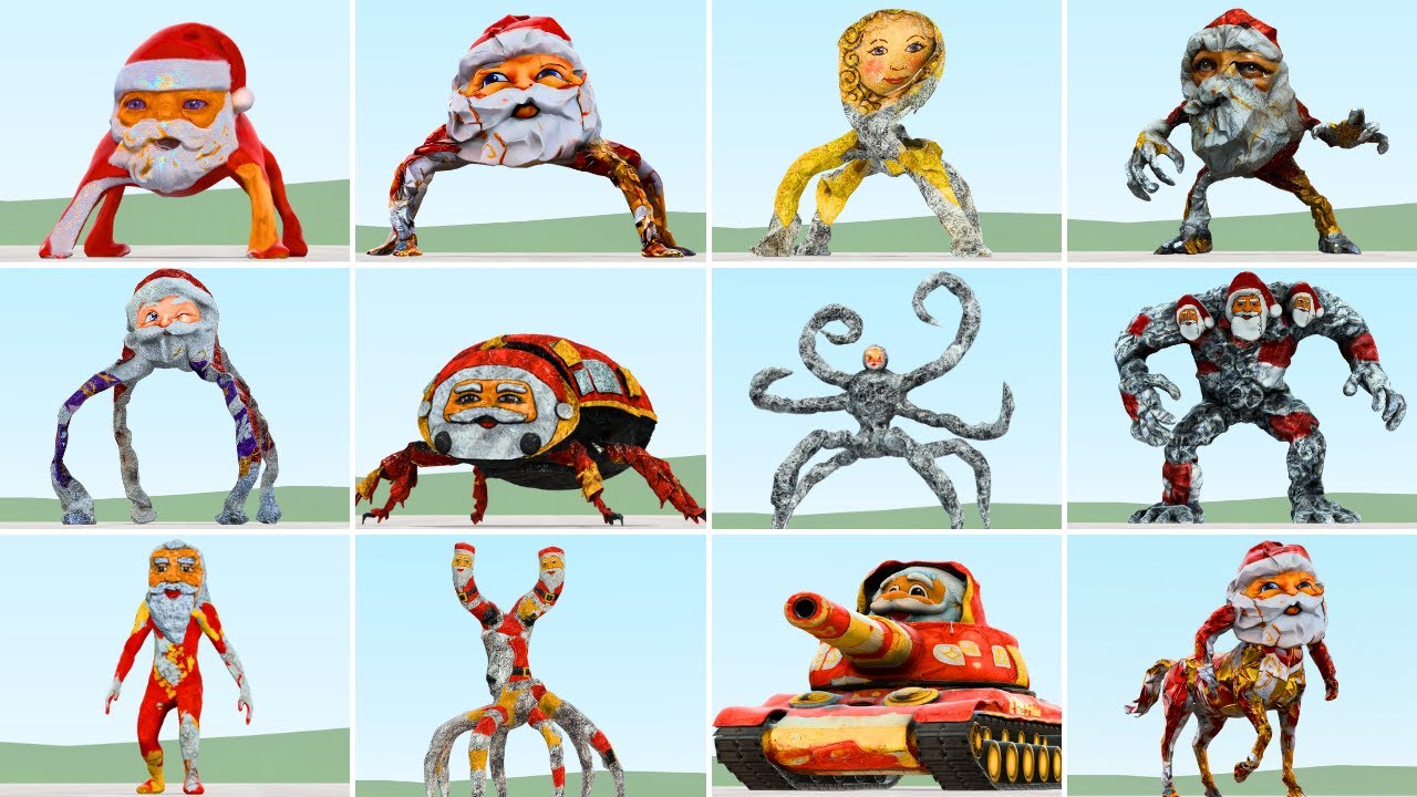 I Played Death Match Game With All Goo Goo GaGa Family In Garry's Mod