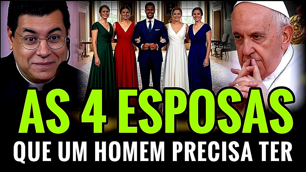 🔥 PADRE CHRYSTIAN CONTA A PARÁBOLA MAIS PROFUNDA DE TODAS 😢 As 4 esposas que todo homem tem!”