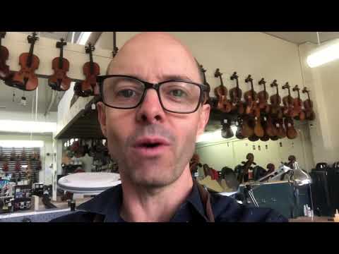 What's Richard setting up? Series: 1/8 gliga III cello