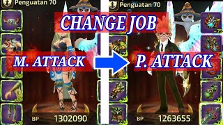 CHANGE JOB M.ATTACK - P.ATTACK || DRAGON NEST M Resimi