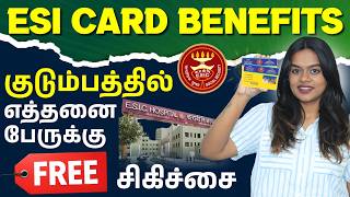 Esi Card Full Benefits Explained In Tamil 2026 -Free Treatment, Disability & Cash Benefits Darshini
