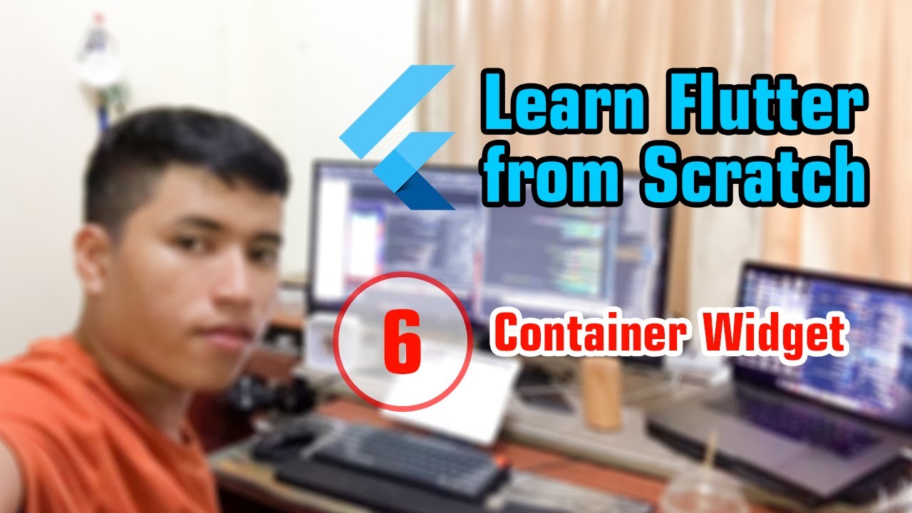#6 Container Widget - Learn Flutter From Scratch - YouTube