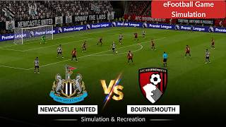 LIVE: Newcastle United vs Bournemouth | Premier League 2026-27 | eFootball Video Game Simulation screenshot 2