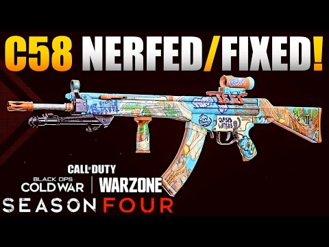 Surprise Update Nerfs and Fixes the C58 in Warzone | Is it Still Meta?