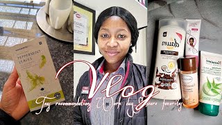 VLOG: TEA RECOMMENDATIONS || WORK DAY || SKINCARE FAVORITES #roadto2k