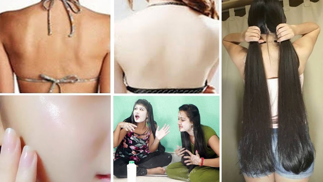 World's Best Hacks for Full Body Whitening,Glowing Skin and Super Long