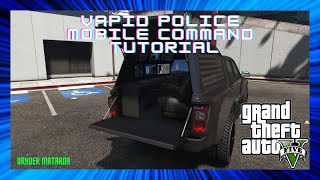 2022 PC Mod Tutorials: How To Install The Vapid Police Mobile Command Mod In GTAV SP | Vehicle Mods