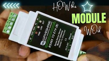 How to use Ethernet to RS485 Converter module for TCP- RTU Application, Ethernet configure Technique