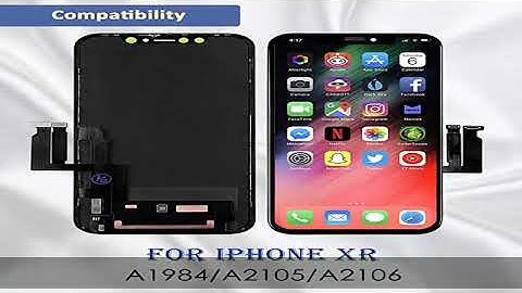 Yodoit for iPhone XR Screen Replacement Kit Full Assembly LCD Display 3D Touch Digitizer Frame with