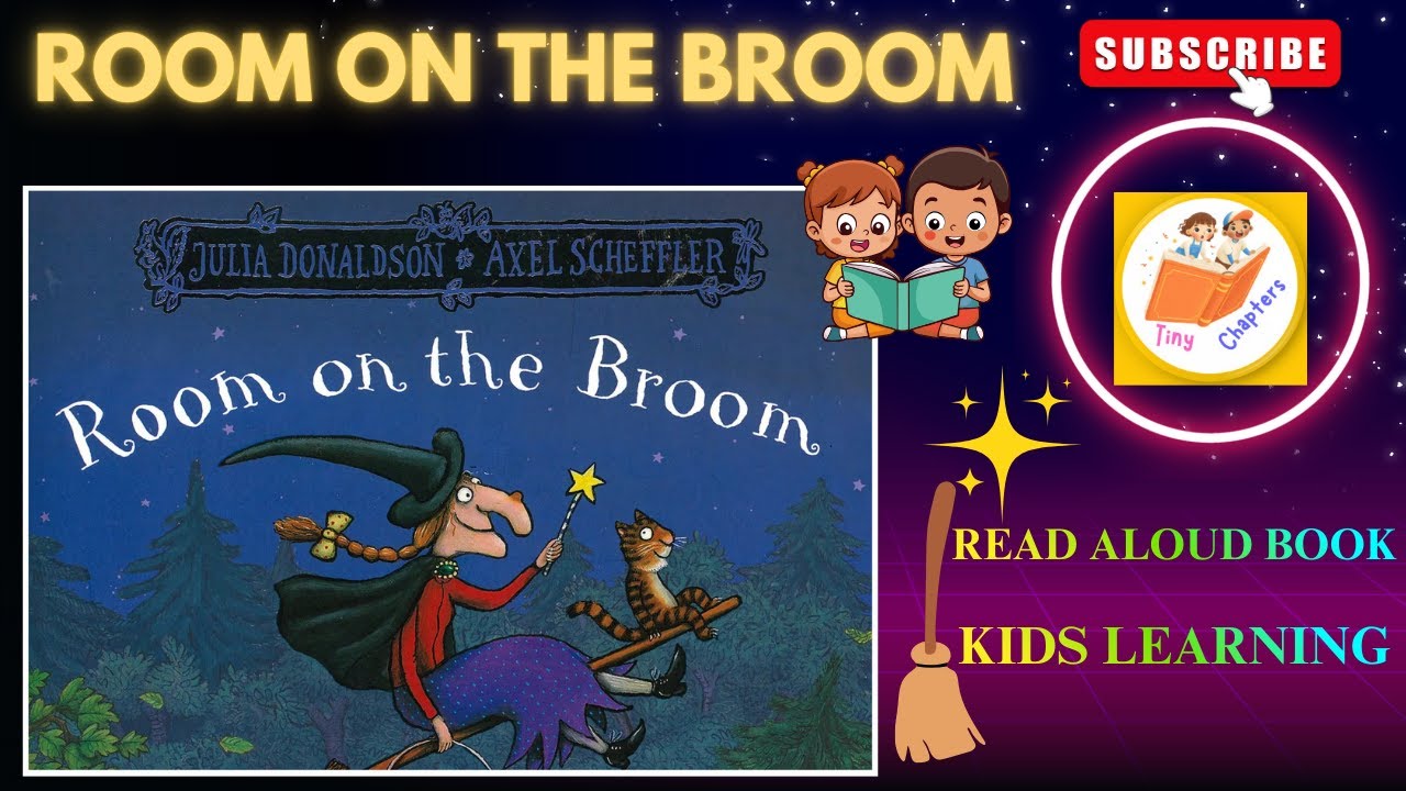 Read Aloud Story For Kids | Room On The Broom | Motivational Story for Kids | Bedtime Story for Kids
