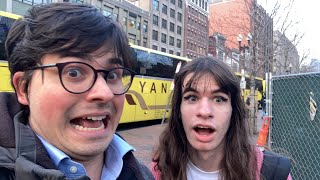 [LIVE] Trying to Ride Weird Buses on the MBTA Green Line Shuttle
