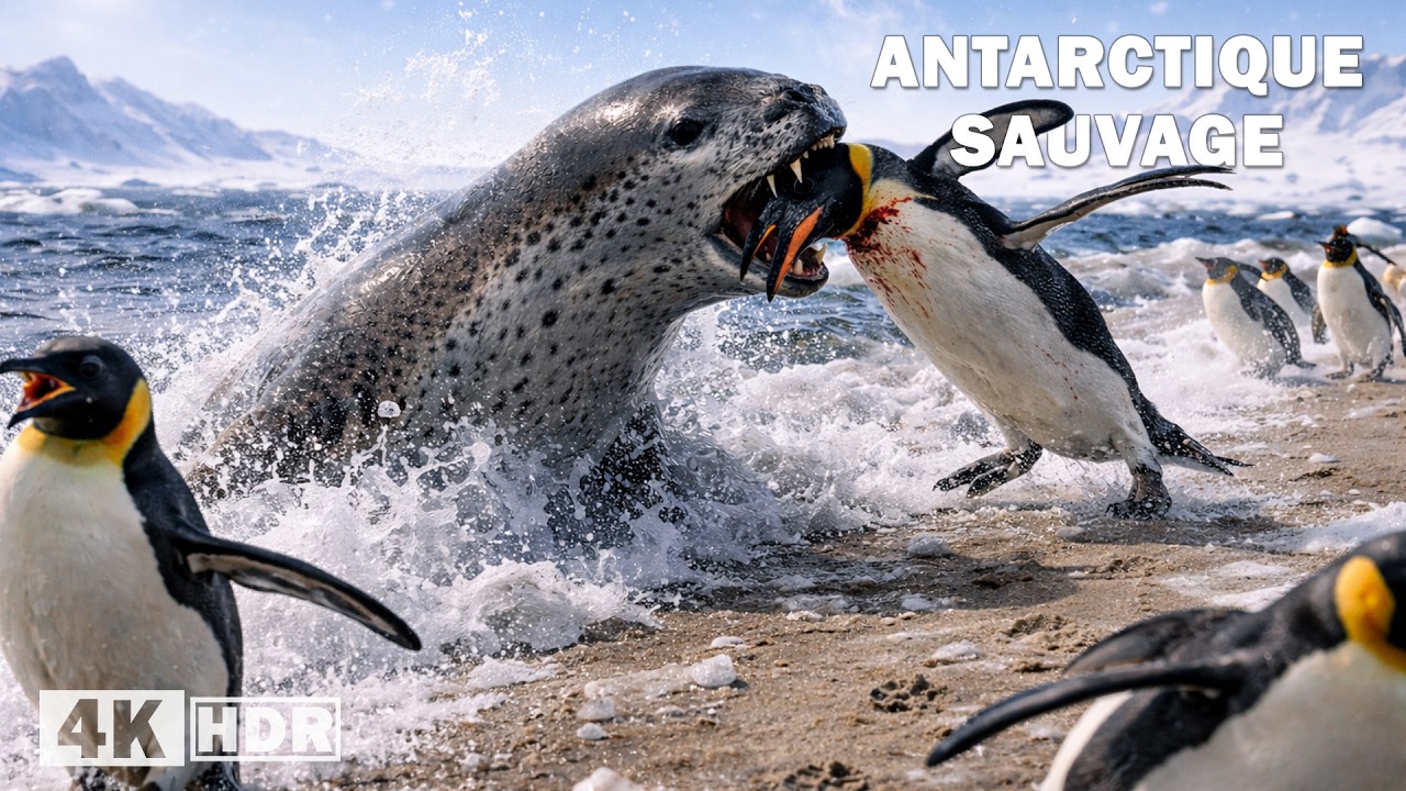 ANTARCTIQUE SAUVAGE | La lutte pour la survie face au froid extrême | Documentaire animalier