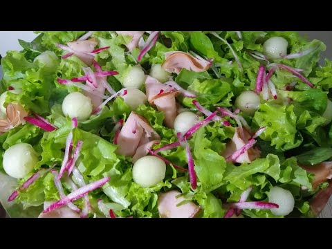 Vídeo: Salada Doce Com Melão E Nozes