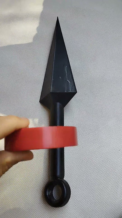 3d printed naruto kunai