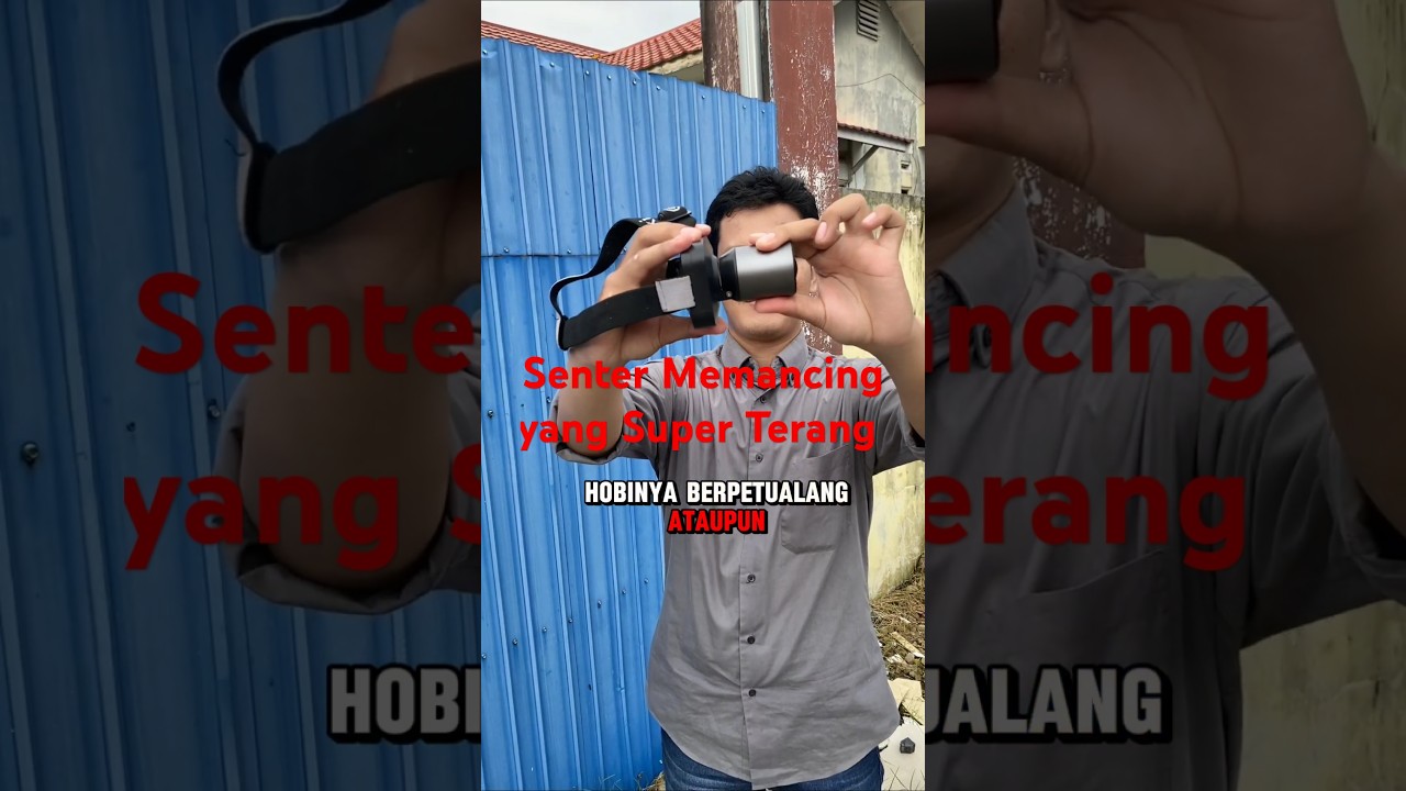 Senter Memancing Yang Super Terang