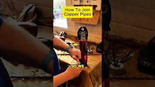 How to join copper pipes How To Use Pressfit #plumber #plumbing