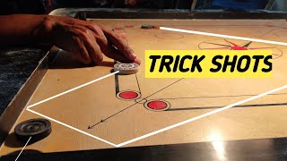 Carrom trick shots | Useful Carrom shots | carrom board game | vidharbh  carrom |carrom board tricks screenshot 4