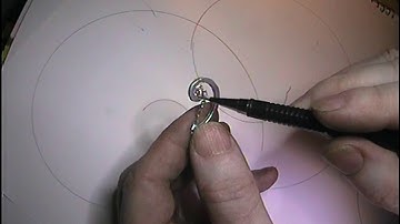 Fibonacci Spiral Drawing Compass by Shaun Hughes
