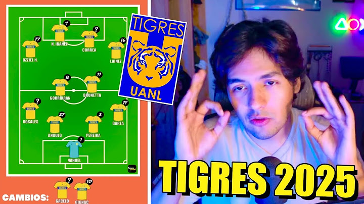 Este sería el 11 IDEAL de TIGRES para el Apertura 2025 🔥