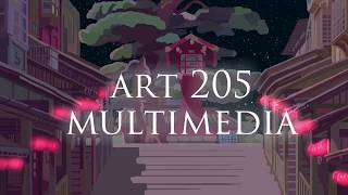 CSUCI 2018 Art 205 Multimedia Project in Adobe Animate