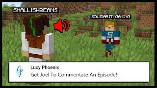 I GOT SMALLISHBEANS TO COMMENTATE MY VIDEO.. | Minecraft Top Comment #4