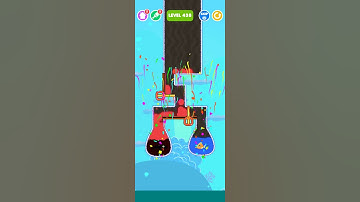 save the fish level 438 -mobile game/fishdom #shorts