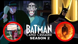 FIRST LOOKS at Batman Caped Crusader Season 2 With Joker, Riddler, Scarecrow, Mad Hatter, and Robin!
