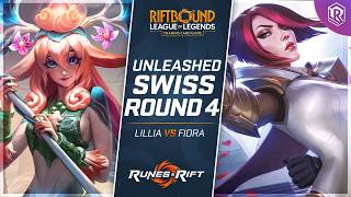 Lillia vs Fiora - Round 4 | Riftbound Unleashed Tournament 2
