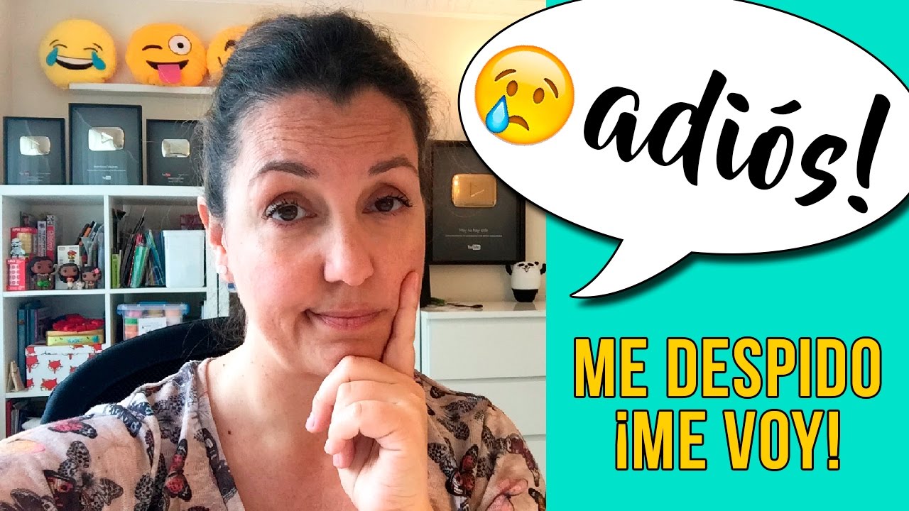 ¡¡ATENCIÓN!! 😰 Me voy... ¡¡YA NO PUEDO MÁS!! 😰 Vídeo de DESPEDIDA, os lo explico todo