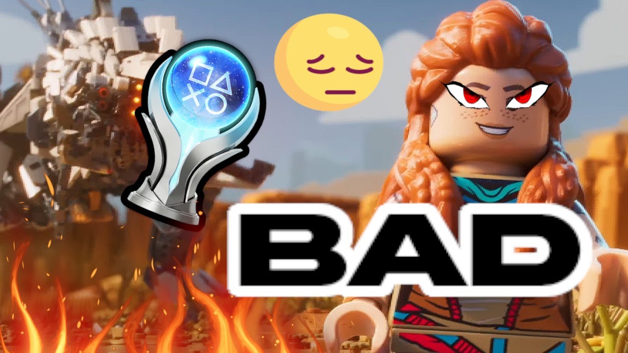 THE LEGO HORIZON ADVENTURES PLATINUM TROPHY DISAPPOINTED ME!!