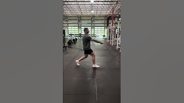 Ipsilateral hold band split squat drop