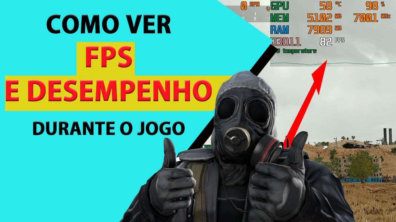 Como Ver O FPS Durante O Jogo YouTube