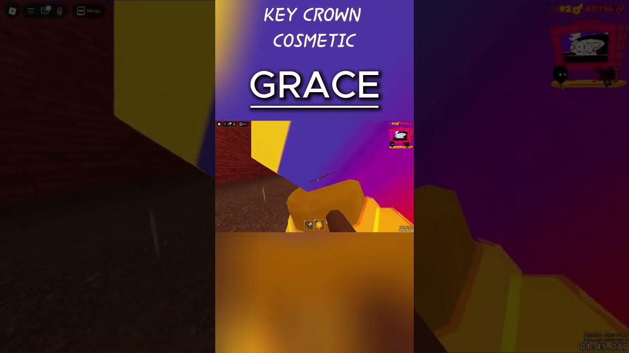 OUTDATED How To Unlock The Key Crown Cosmetic In Roblox Grace Roblox Maxres2 