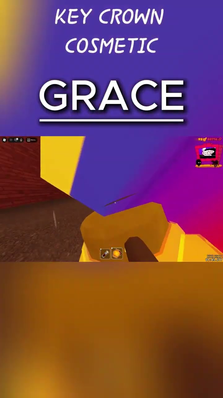 How To Unlock The Key Crown Cosmetic In Roblox Grace Roblox Grace Oar2 