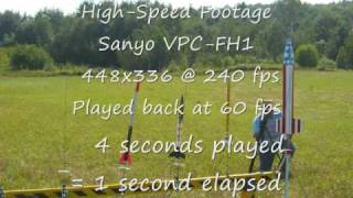 E15 White Lightning - Slow Motion Video - KARS August 15 2009 Launch