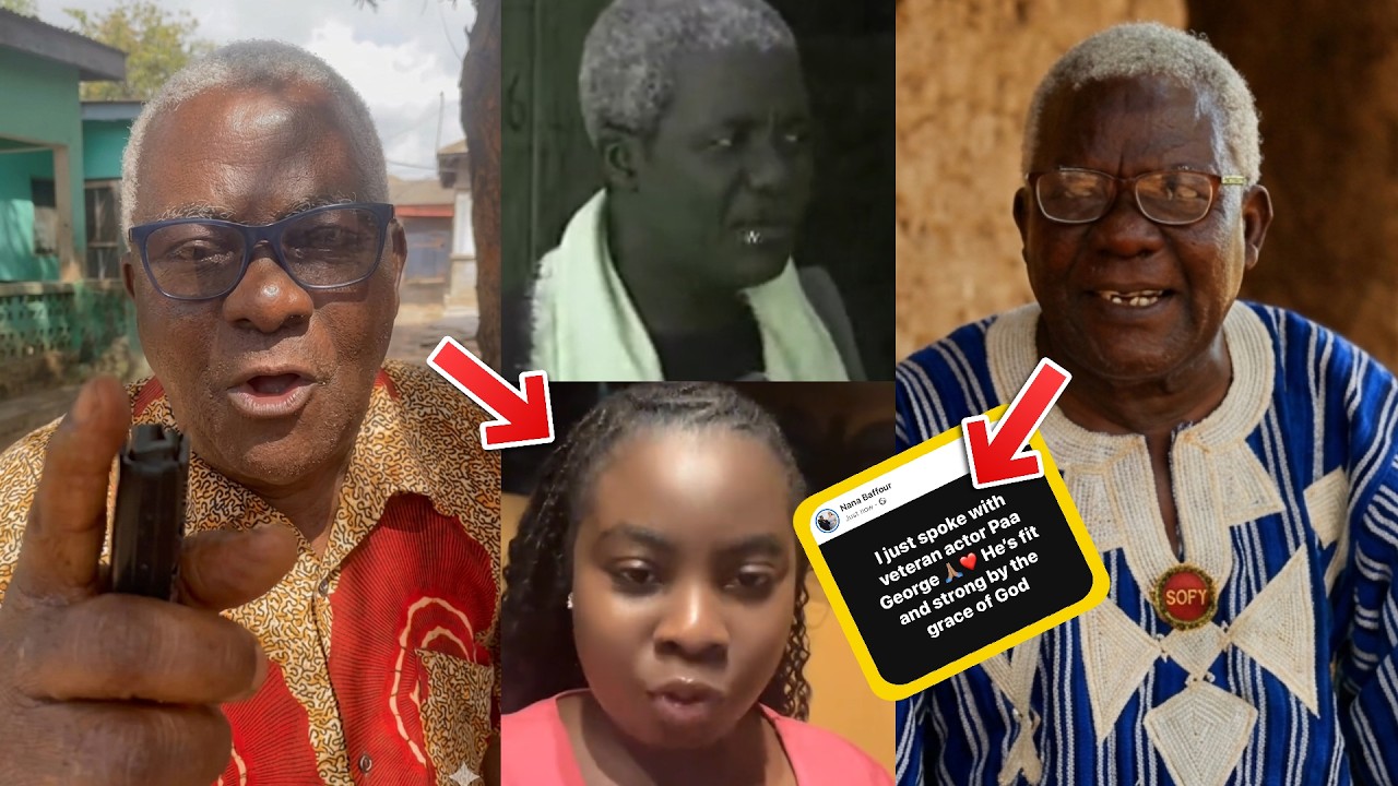 Is Actor Paa George Dɛad! THIS IS BAD! He Reacts‼️