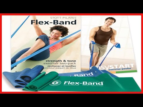 STOTT PILATES Flex-Band Two-Pack
