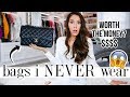 5 Luxury Handbags I NEVER WEAR! *Are they worth the money??*