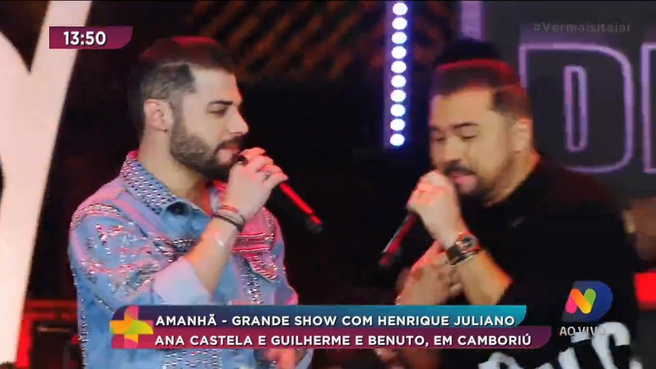 Grande show com Henrique Juliano, Ana Castela, e Guilherme e Benuto em Camboriú