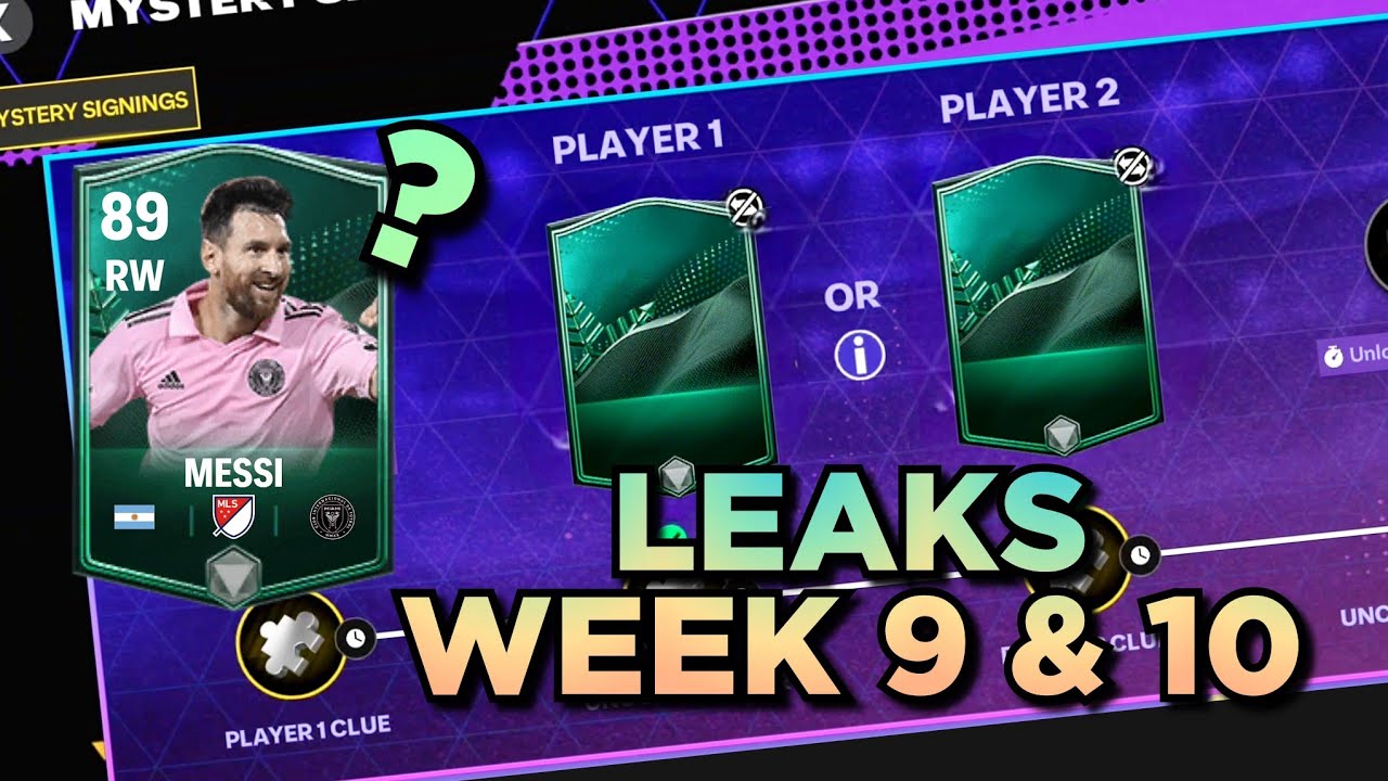 Next Leaks Mystery Signing Rewards Week 9 and 10, Winter Wildcards Pack Opening Messi, Prime Icon