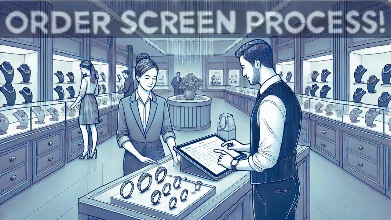 Order Screen β Fast & Easy Processing! π» | Jewelry Software Tutorial ...