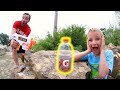 Father VS Son GAME OF BOTTLE FLIP 8! (Nerf Defense!)