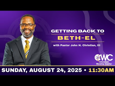 Sunday August 24, 2025 | CWC COGIC | 11:30AM Worship Service | Supt. John Christian