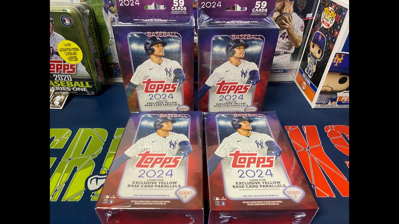 Opening 4 Hanger Boxes Of 2024 Topps Series 2 Baseball! Short Print Rookie Pull!!