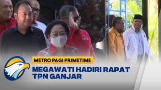 Megawati Hadiri Rapat TPN Ganjar