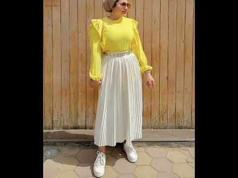 اللون الاصفر للمحجبات نقدر نوصل الف مشترك