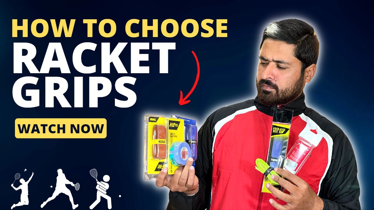 How to Choose Racket Grips | Badminton | Tennis | Squash | Youtech Pakistan