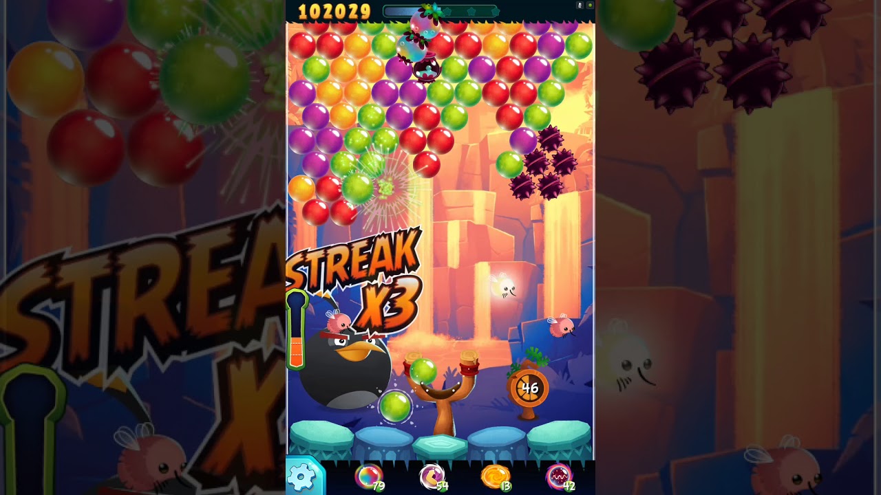 Angry Birds Stella Pop Level-2093 Non PowerUp Walkthrough For Android & iOS